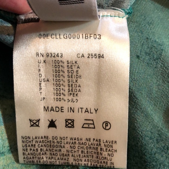 Vintage DIESEL 100% Silk Shift Dress - Picture 16 of 16